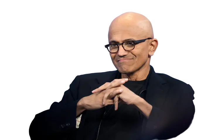Satya Nadella, Microsoft, a leader tracked by The Conviction Index