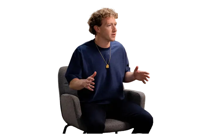Mark Zuckerberg, Meta, a leader tracked by The Conviction Index